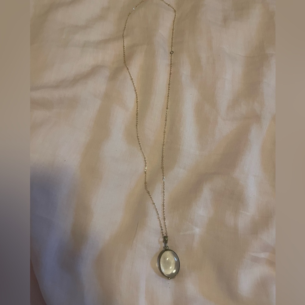Glass Oval Locket
